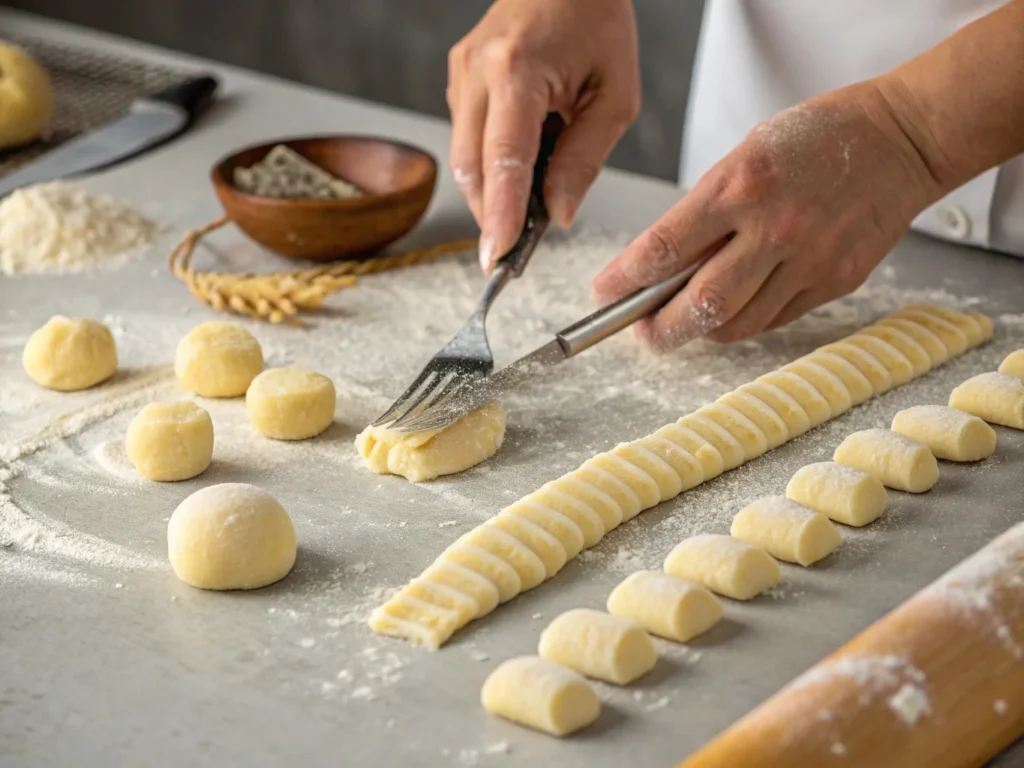 Step-by-step preparation of gnocchi dough – is gnocchi a potato or a pasta?