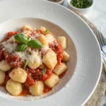Classic Italian potato gnocchi with tomato sauce – gnocchi meaning in Italian cooking